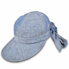 Cappello Visierone Donna 100% lino