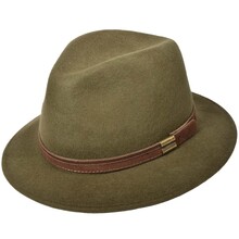 Cappello Feltro Crushable Traveller 100% lana