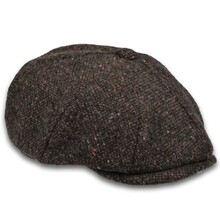 Berretto mod. 'Irlandese' tessuto"Tweed"