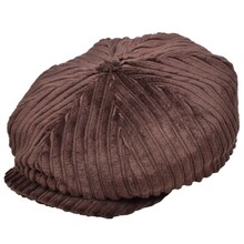 Berretto 8 Spicchi mod.'Irlandese' Velluto'coste francesi' 100% cotone