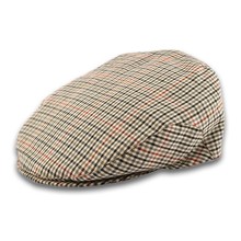 Berretto classico Fantasia'Quadretti' 100% cotone