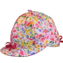 Cappello Baseball Bimba Fantasia Fiorata 100% Cotone