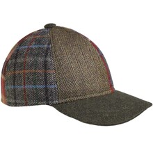 Cappello Modello 'Baseball' Tessuto 'Slide Patchwork'  80% lana 20% poliestere
