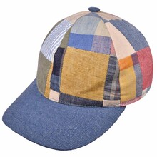 Cappello Baseball Adulto 'Very Patchwork' 60% lino 40% cotone