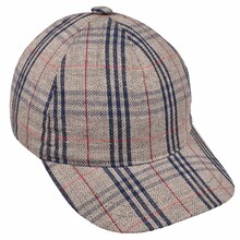 Cappello Baseball Adulto Fantasia Quadro 60% cotone 40% lino
