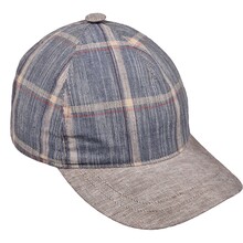 Cappello Baseball Adulto Fantasia Scacco 60% cotone 40% lino