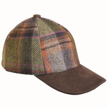 Cappello Modello Baseball Bicolore 100% Lana