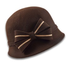 Cappello Cloche 100% lana