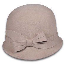 Cappello Cloche 100% lana