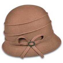 Cappello Cloche 100% lana