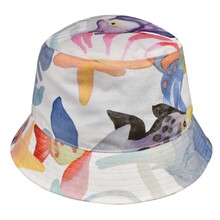 Cappello Modello Cloche Fantasia 100% Lino TG S M