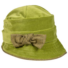 Cappello Cloche Velluto Liscio 60% cotone 40% poliestere
