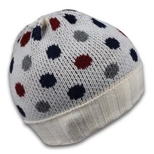Cuffia Cuffia Bibo/A Pois Misto Lana