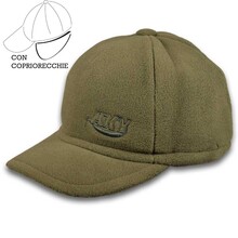 Cappello Baseball Con Copriorecchie 100% poliestere
