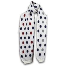 Sciarpa Bimbo Pois  Misto Lana