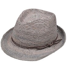 Cappello Trilby Rafia Intrecciata