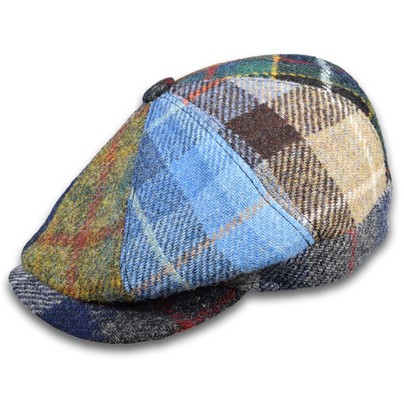 Berretto 'Irlandese' Patch 100% Lana Harris Tweed | Cappelli Italiani